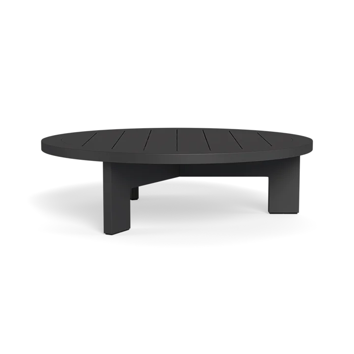 Designer Outdoor Coffee Table Aluminum Round Alfresco Outdoor Living Australia