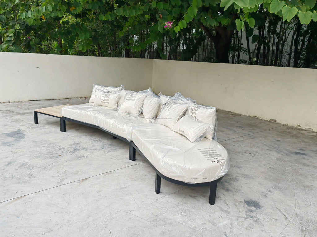 Designer Outdoor Furniture Aluminum Sofa Contemporary Alfresco Outdoor Living Australia