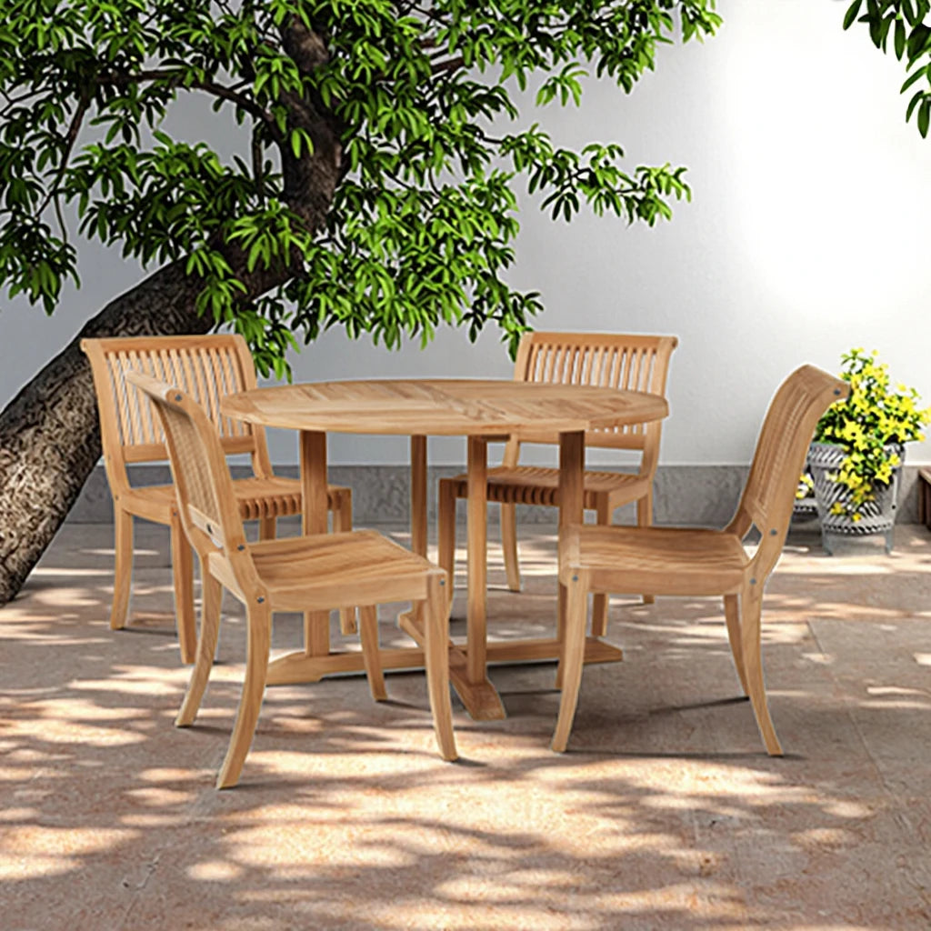 4 Seater Teak Dining Set Architectural Alfresco Outdoor Living Australia
