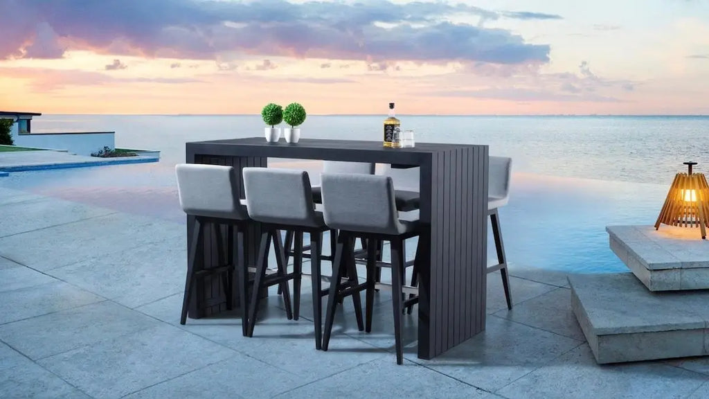 Custom Outdoor Furniture 6 Seater Set Modern Alfresco Outdoor Living Australia