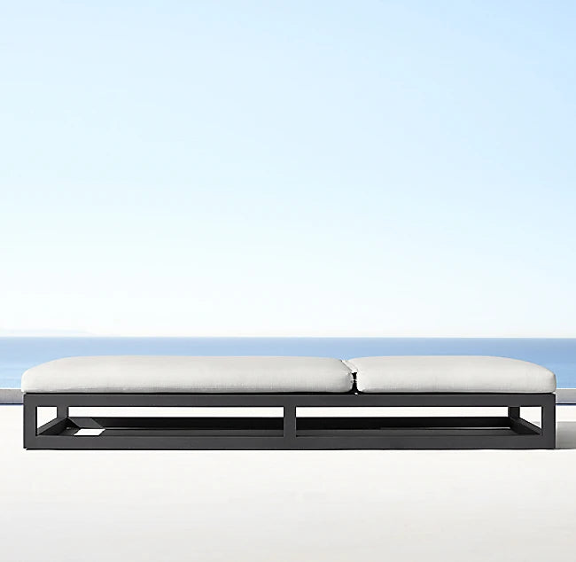 Outdoor Chaise Lounger Contemporary Aluminum Alfresco Outdoor Living Australia