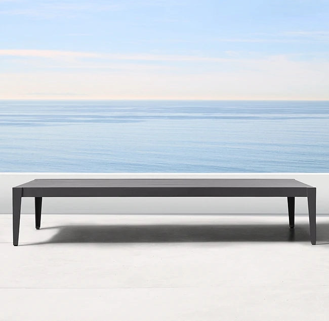 Custom Outdoor Furniture 4-Piece Aluminium Sofa Set Contemporary Alfresco Outdoor Living Australia