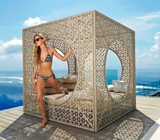 Custom Outdoor Daybed Modern Resort Style Alfresco Outdoor Living Australia