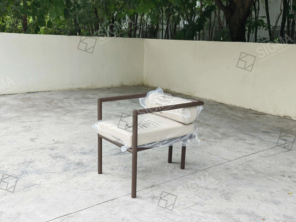 Custom Aluminum Outdoor Dining Set Contemporary Alfresco Outdoor Living Australia
