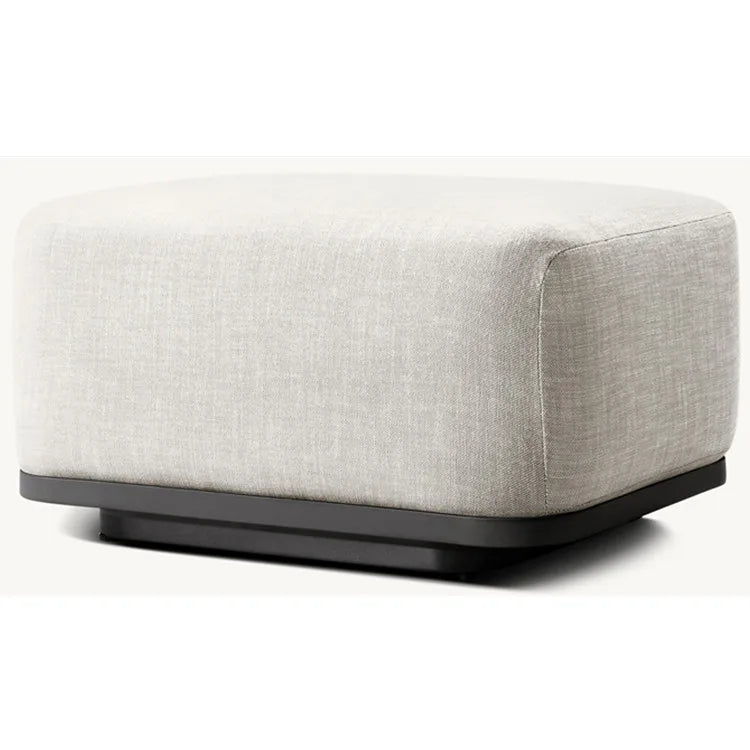 Custom Outdoor Ottoman Square Aluminum Alfresco Outdoor Living Australia