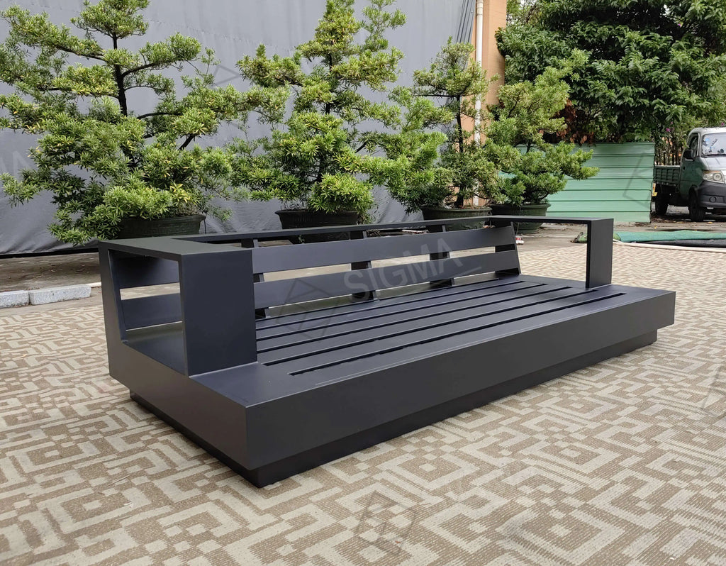 Custom Outdoor Sofa Cast Aluminium Modern Contemporary Alfresco Outdoor Living Australia