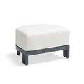 Aluminum Ottoman Stool Modern Powder Coated Alfresco Outdoor Living Australia