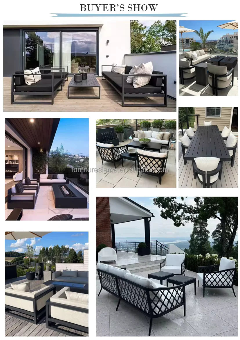 Custom Outdoor Dining Table Aluminum Sculptural Alfresco Outdoor Living Australia