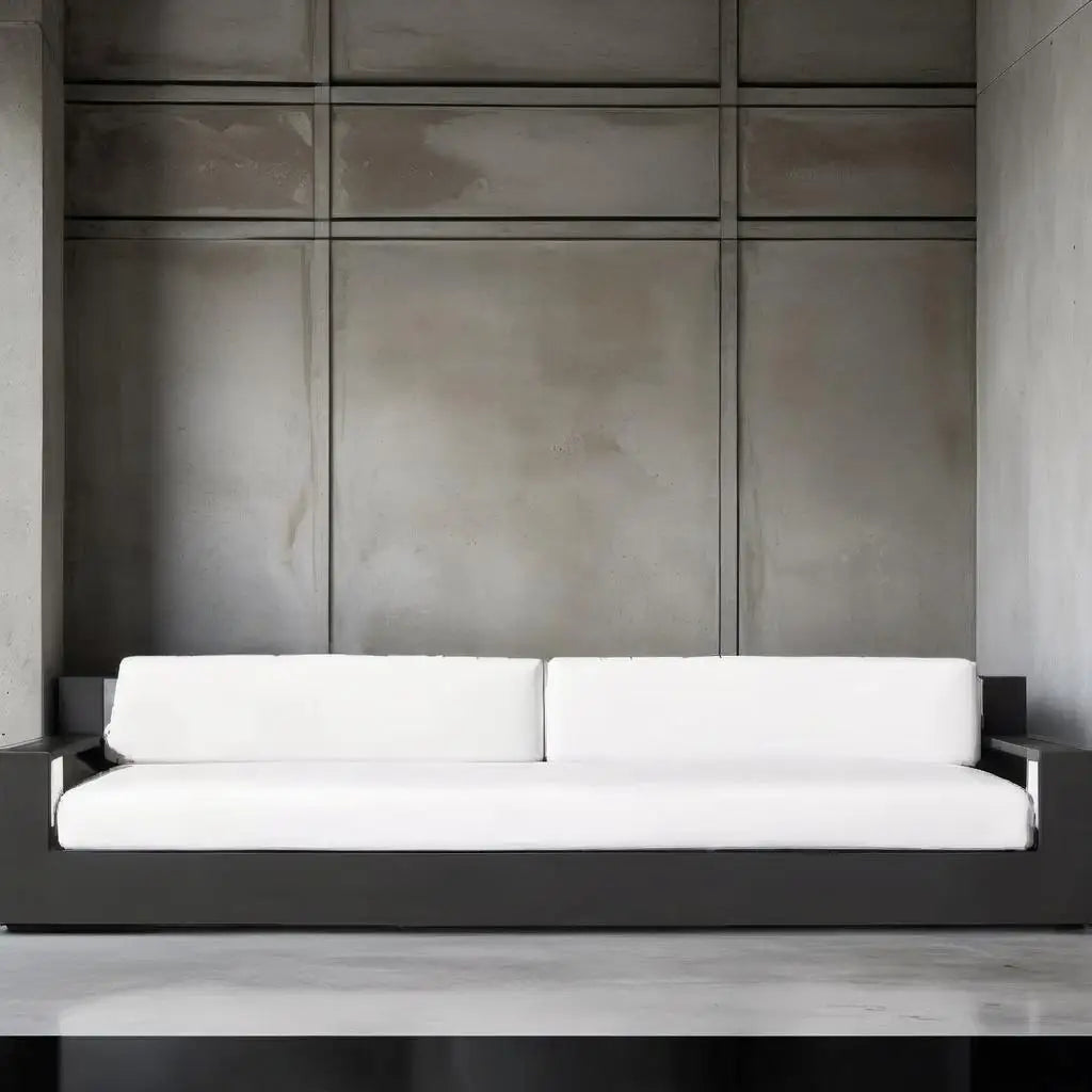 Custom Round Aluminium Sectional Sofa Set Modern Alfresco Outdoor Living Australia