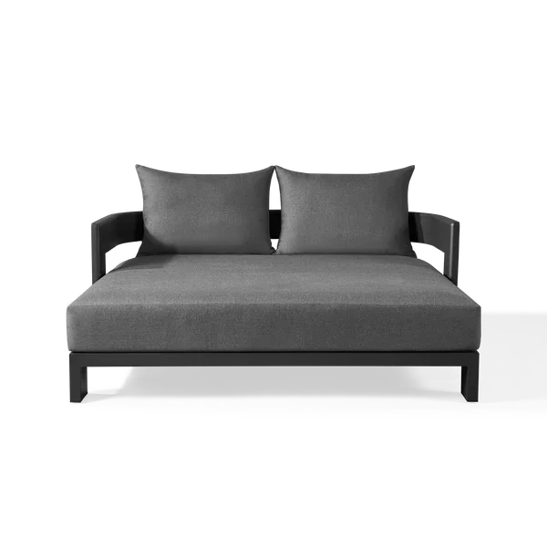 Outdoor Sun Lounger Double Daybed Modern Aluminium Alfresco Outdoor Living Australia