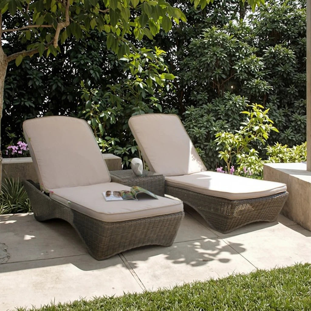 Rattan Sun Lounger, Daybed, Rural Style, Alfresco Outdoor Living Australia