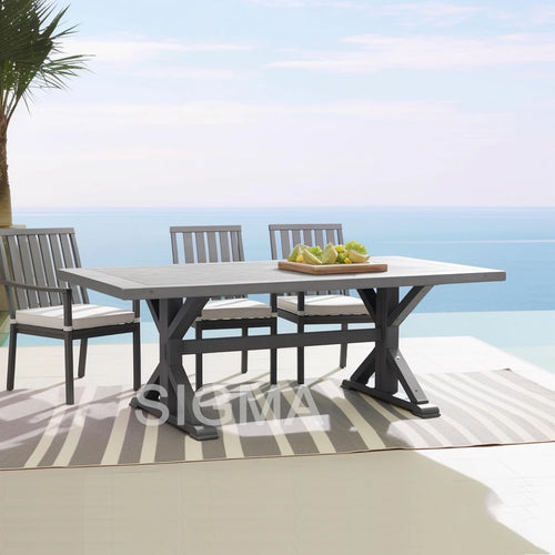 Custom Outdoor Dining Set Contemporary Alfresco Outdoor Living Australia