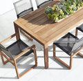 Teak Dining Table and Chairs Traditional Alfresco Outdoor Living Australia