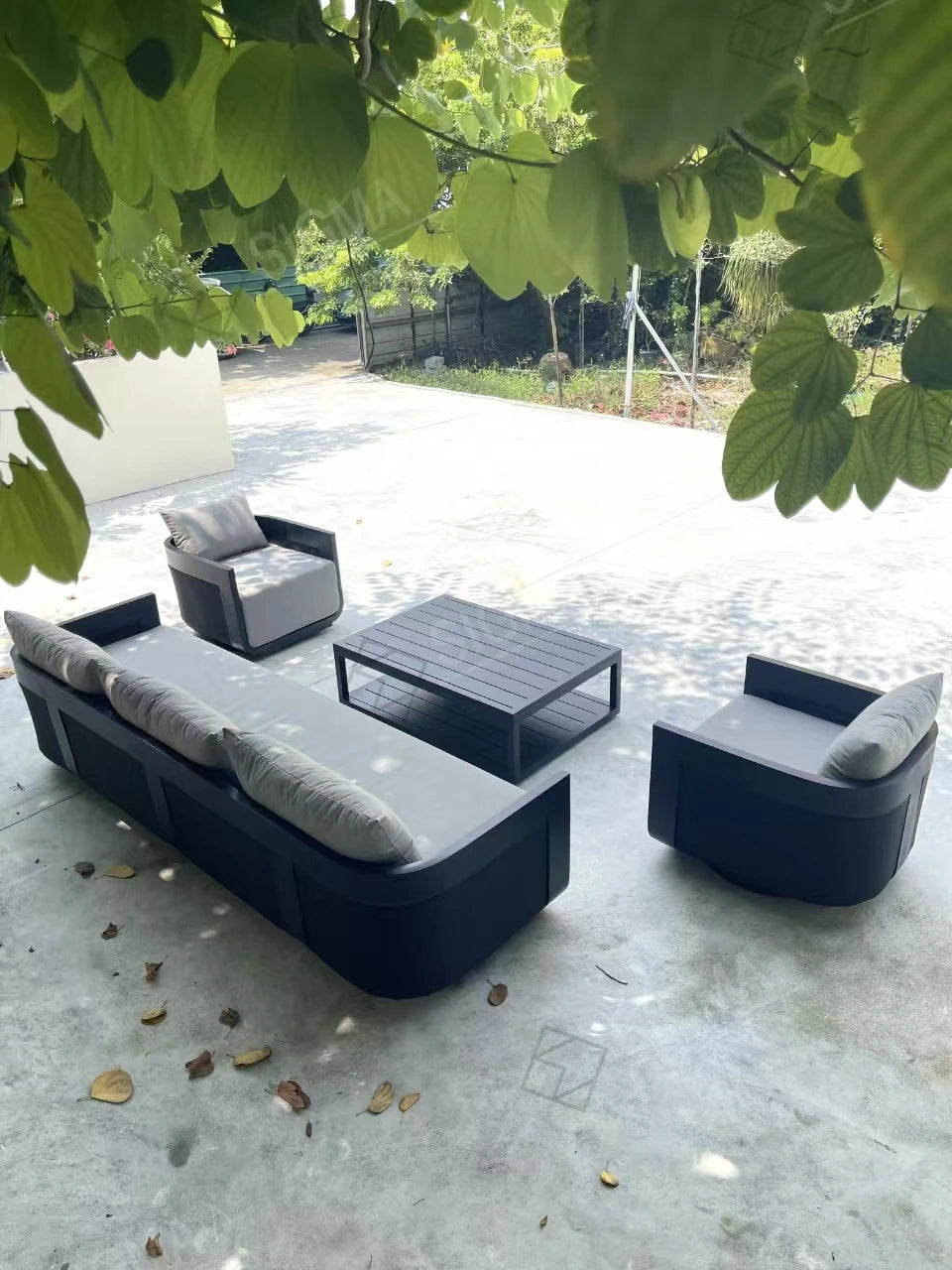 Modular Outdoor Sofa Set Aluminum Couch Modern Alfresco Outdoor Living Australia