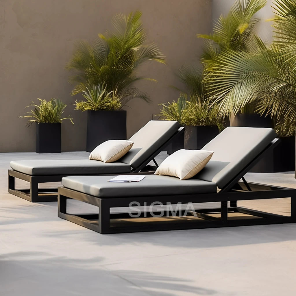 Custom Furniture Aluminum Lounge Set Contemporary Alfresco Outdoor Living Australia
