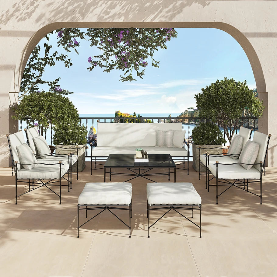 Designer Coffee Table Contemporary Aluminium Alfresco Outdoor Living Australia