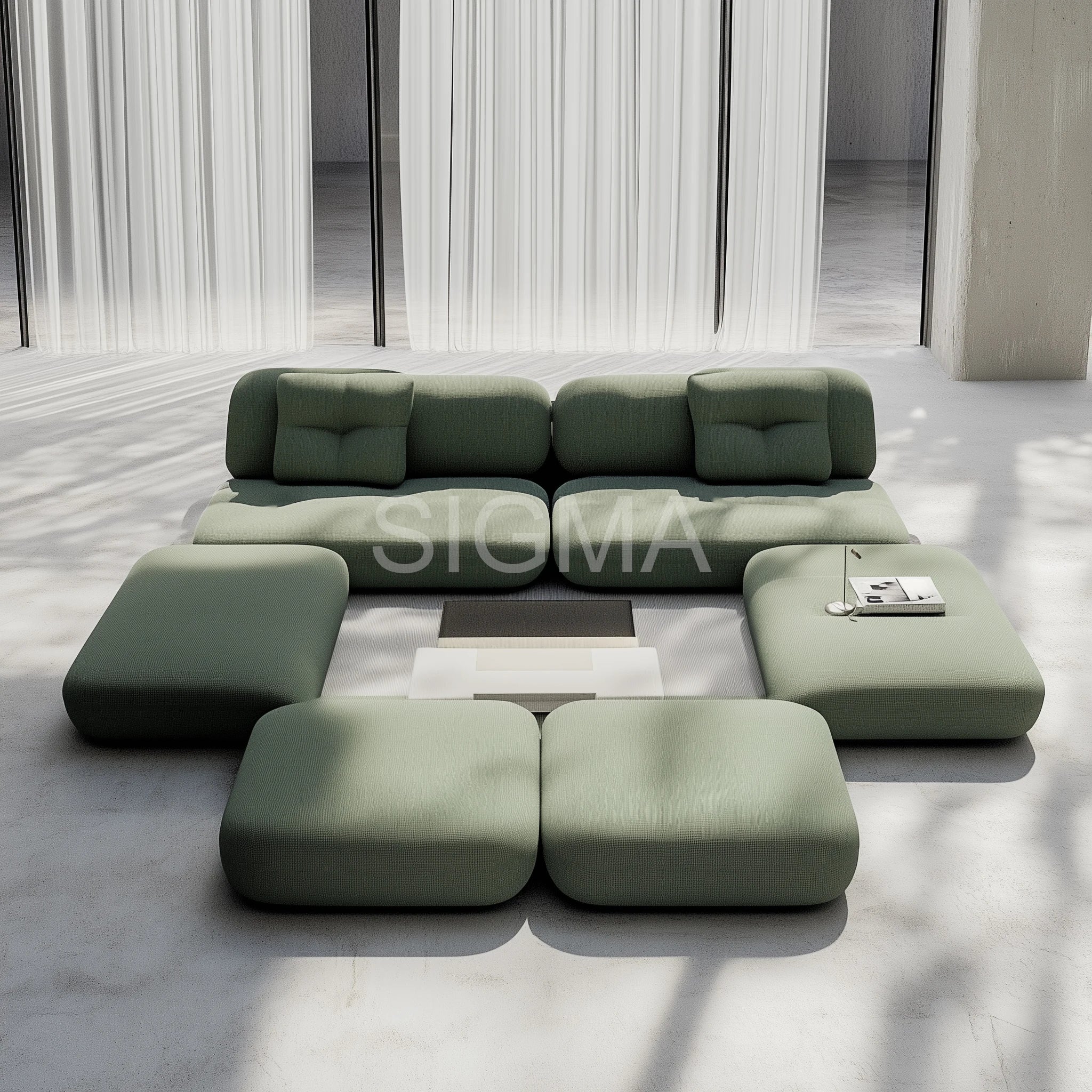 Custom Outdoor Furniture Modular Sofa Set Contemporary Alfresco Outdoor Living Australia