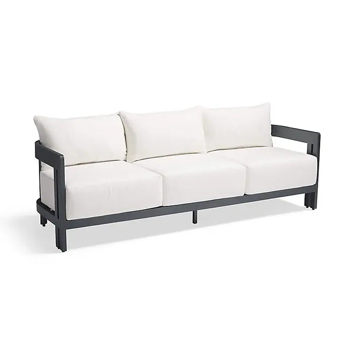 Custom Outdoor Furniture Aluminum Sofa Set Modern Architectural Design