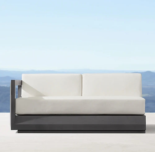 Aluminum Sectional Sofa Contemporary Luxury Alfresco Outdoor Living Australia