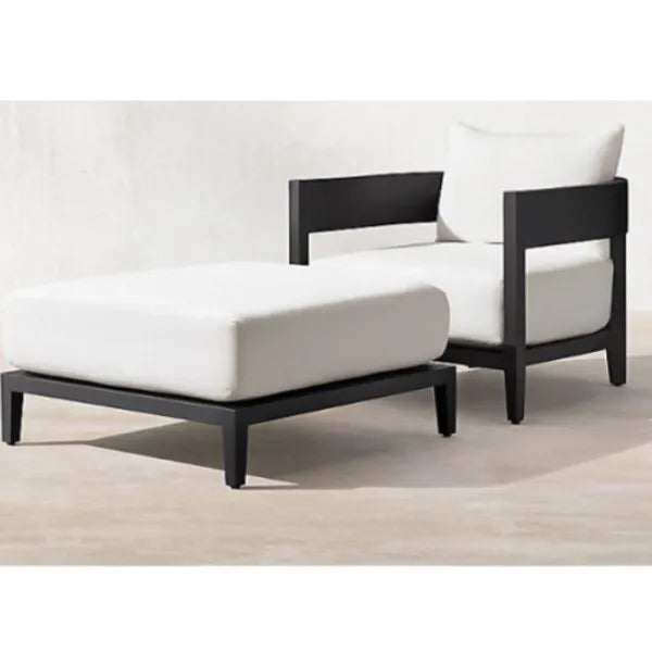 Custom Outdoor Furniture Chair With Ottoman Alfresco Outdoor Living Australia