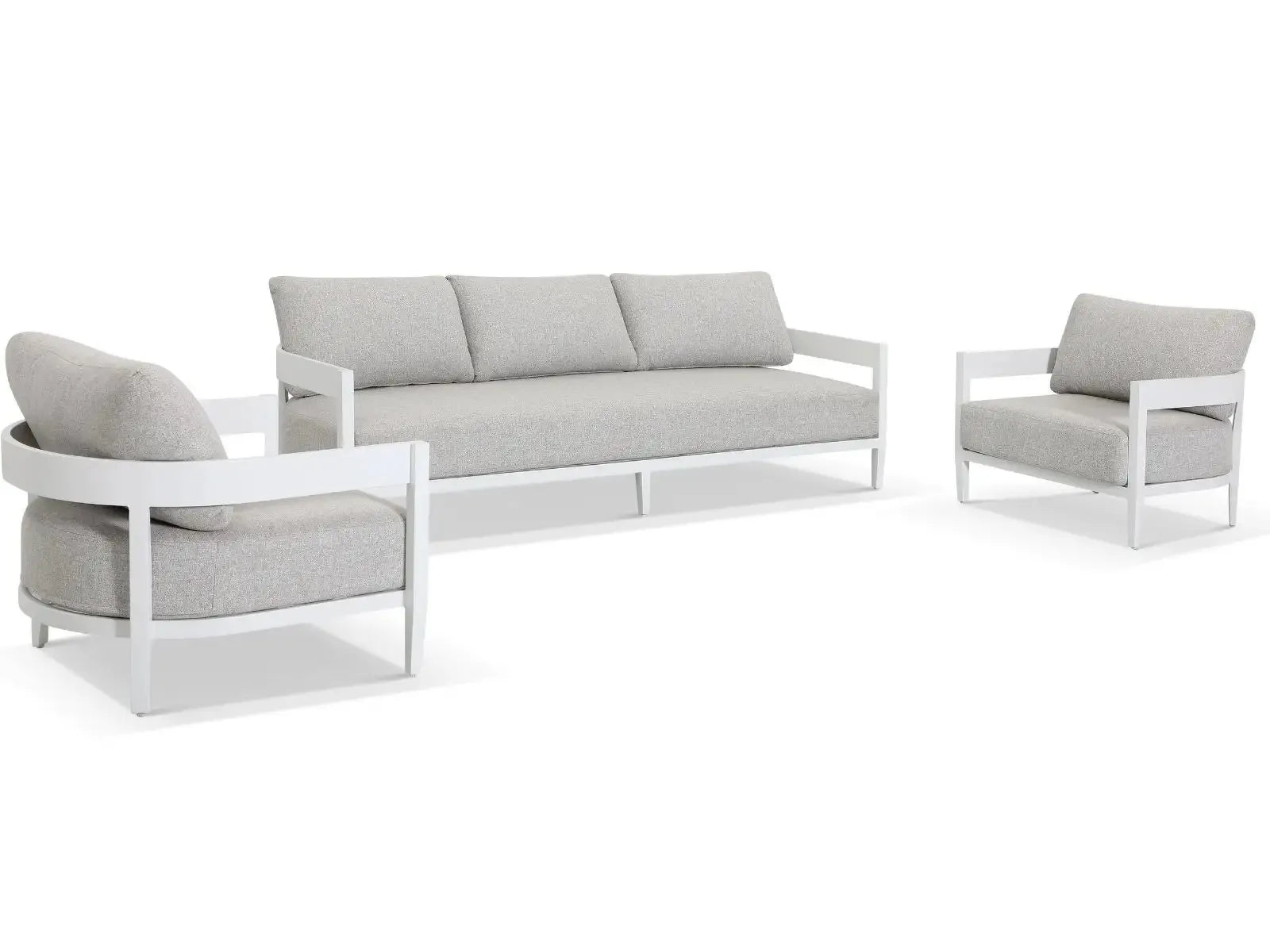 Luxury Aluminium Sofa Set Contemporary All-weather Alfresco Outdoor Living Australia