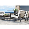 Designer Outdoor Furniture Sofa Set Mixed Materials Rattan Alfresco Outdoor Living Australia