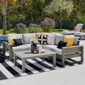 Outdoor Sectional Sofa Modular Aluminum Alfresco Outdoor Living Australia