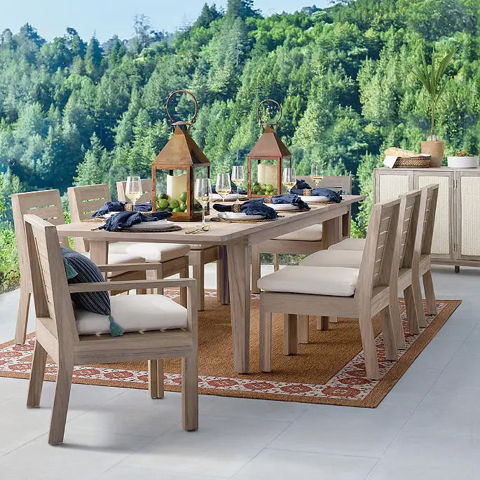 Teak Dining Chair Modern Solid Wood Alfresco Outdoor Living Australia
