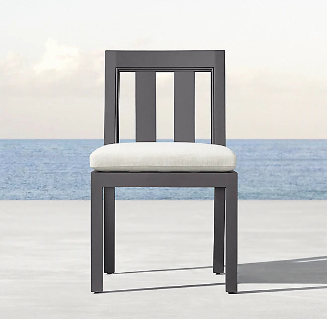 Custom Dining Table Aluminum Set Contemporary Alfresco Outdoor Living Australia
