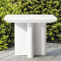 Custom Aluminium Side Table Minimalist Alfresco Outdoor Living Australia