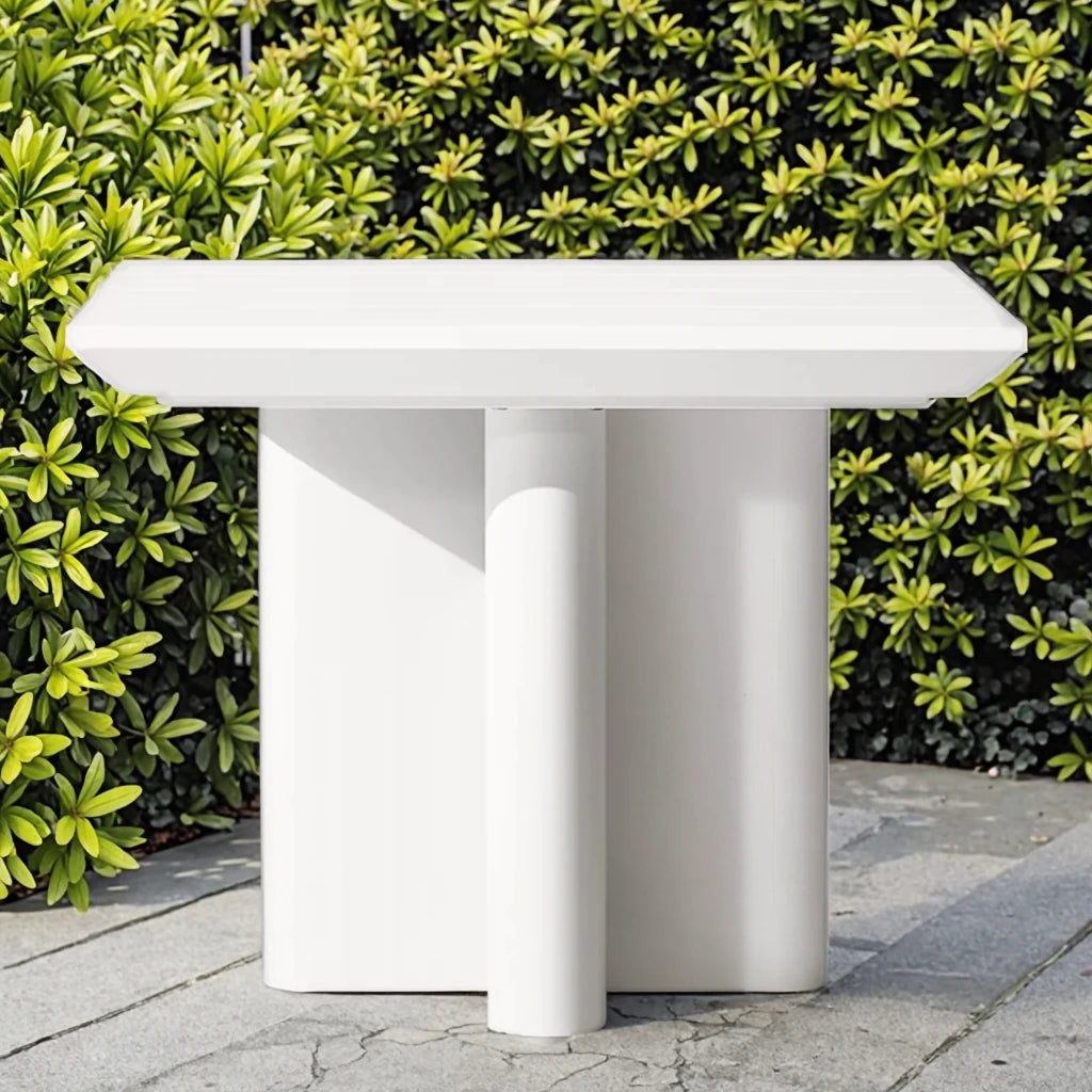 Custom Aluminium Side Table Minimalist Alfresco Outdoor Living Australia