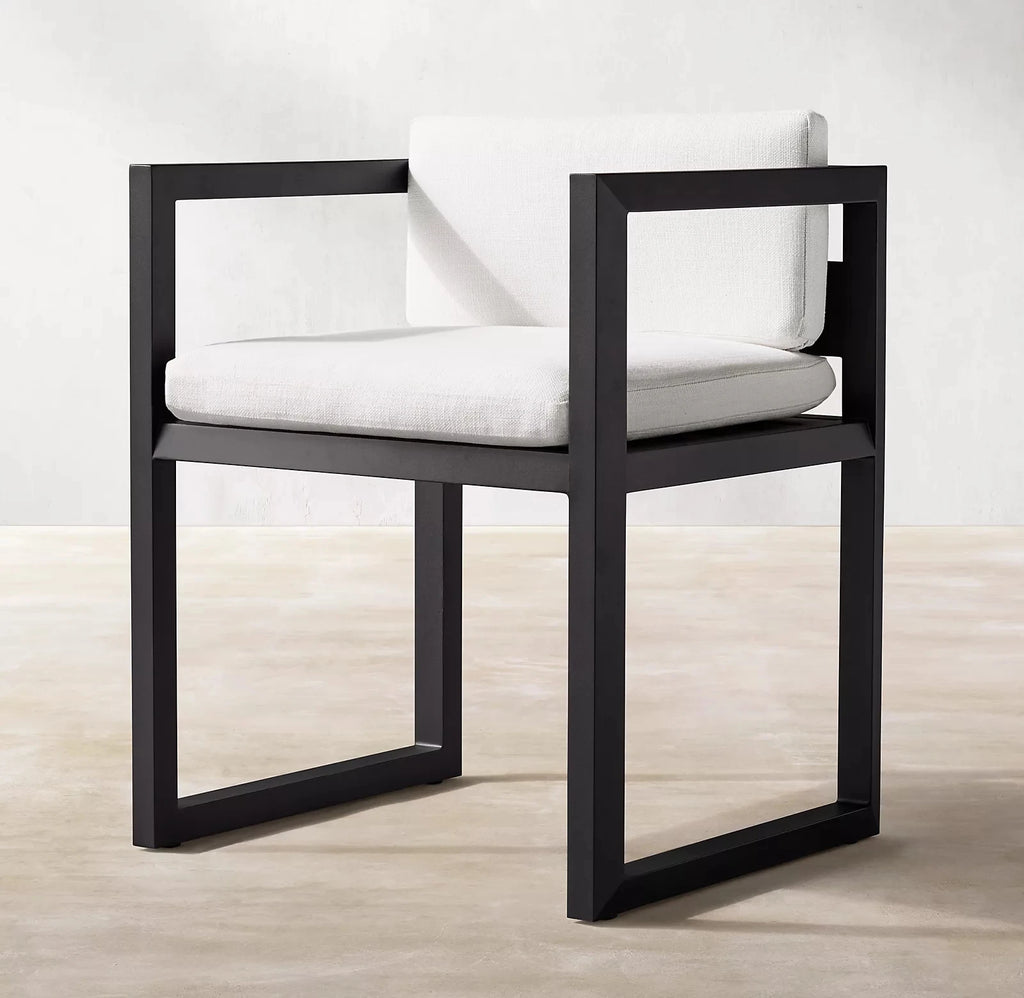 Custom Garden Furniture Aluminum Armchair Modern Alfresco Outdoor Living Australia