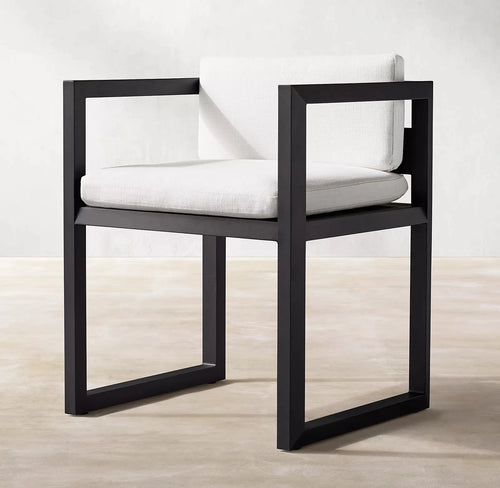 Custom Garden Furniture Aluminum Armchair Modern Alfresco Outdoor Living Australia