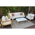 Moon Shape Aluminium 4 Seater Lounge Alfresco Outdoor Living Australia