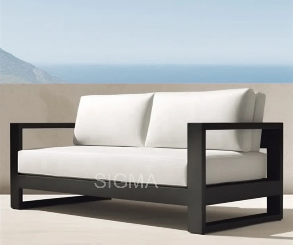Designer Aluminium Sofa Waterproof Modular Alfresco Outdoor Living Australia