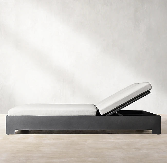 Double Daybed Outdoor Lounger Modern Aluminium Alfresco Outdoor Living Australia