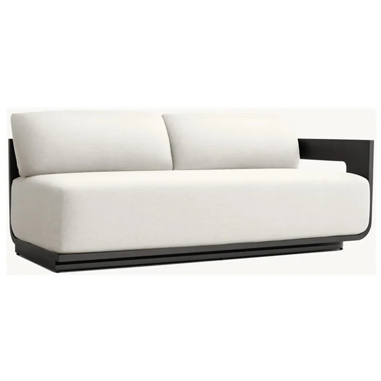 Custom Outdoor Sectional Aluminum Sofa U-Shaped Modular Alfresco Outdoor Living Australia