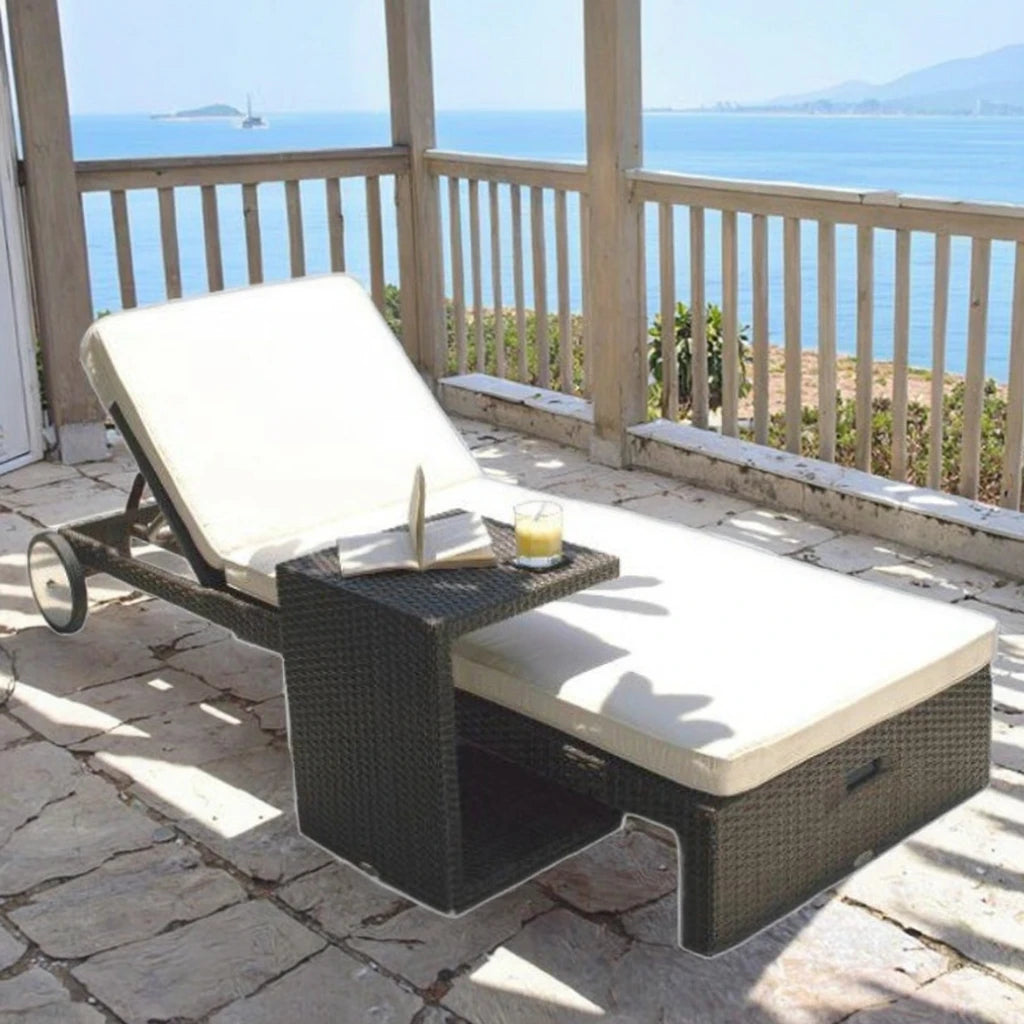Custom Outdoor Daybed Lounger Modern Rattan Alfresco Outdoor Living Australia