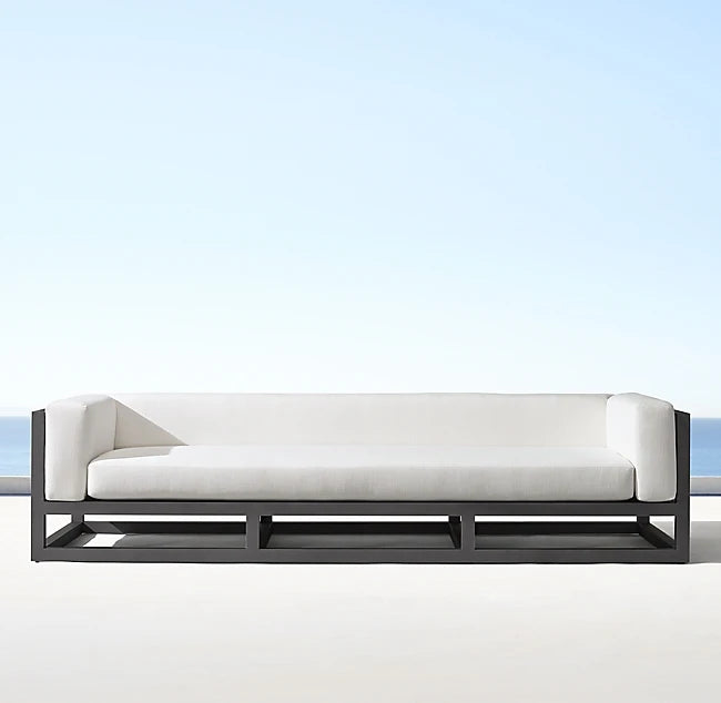 Designer Outdoor Furniture Aluminium Sofa Minimalist Alfresco Outdoor Living Australia