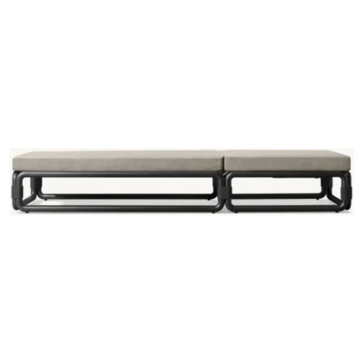Adjustable Aluminum Sun Lounger Modern Contemporary Alfresco Outdoor Living Australia