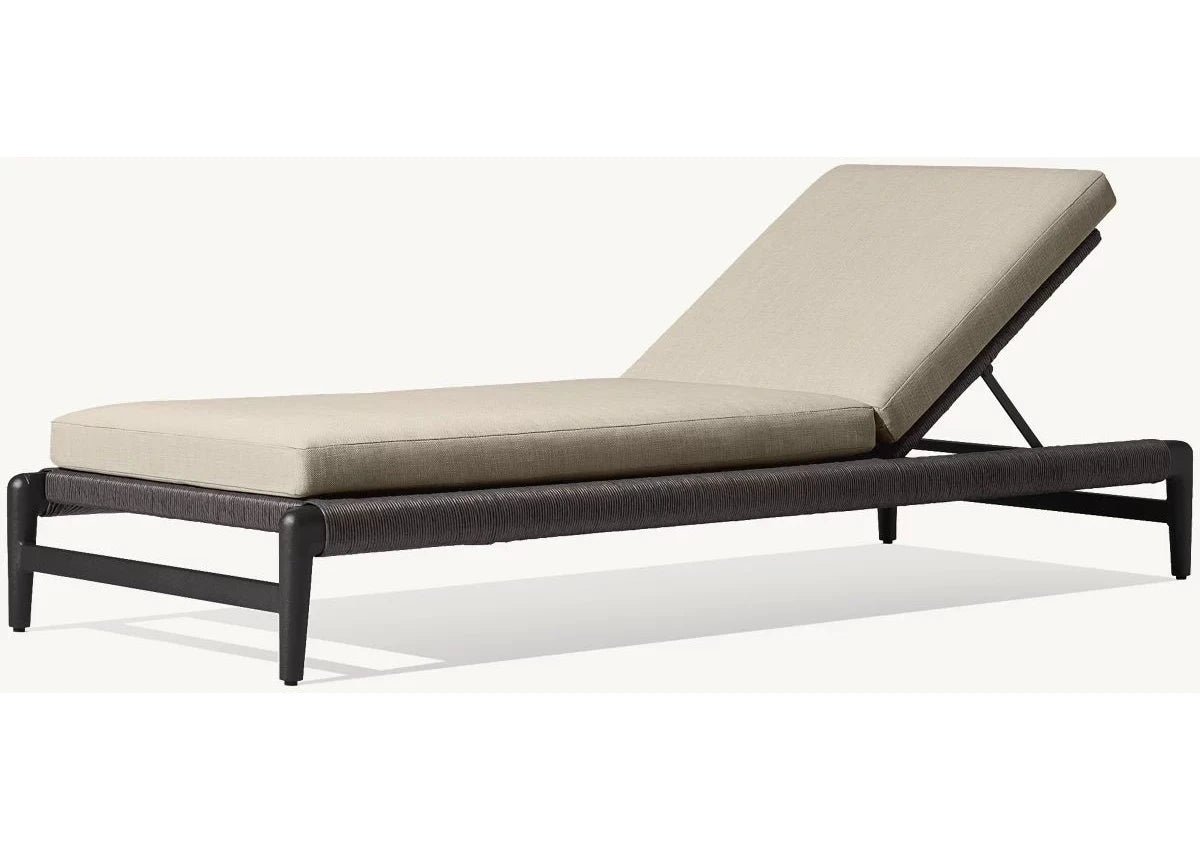 Aluminium Sun Lounger Rattan-Style Alfresco Outdoor Living Australia