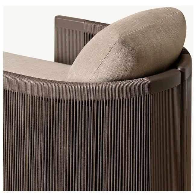 Designer Chaise Sun Lounger Contemporary Rope Alfresco Outdoor Living Australia