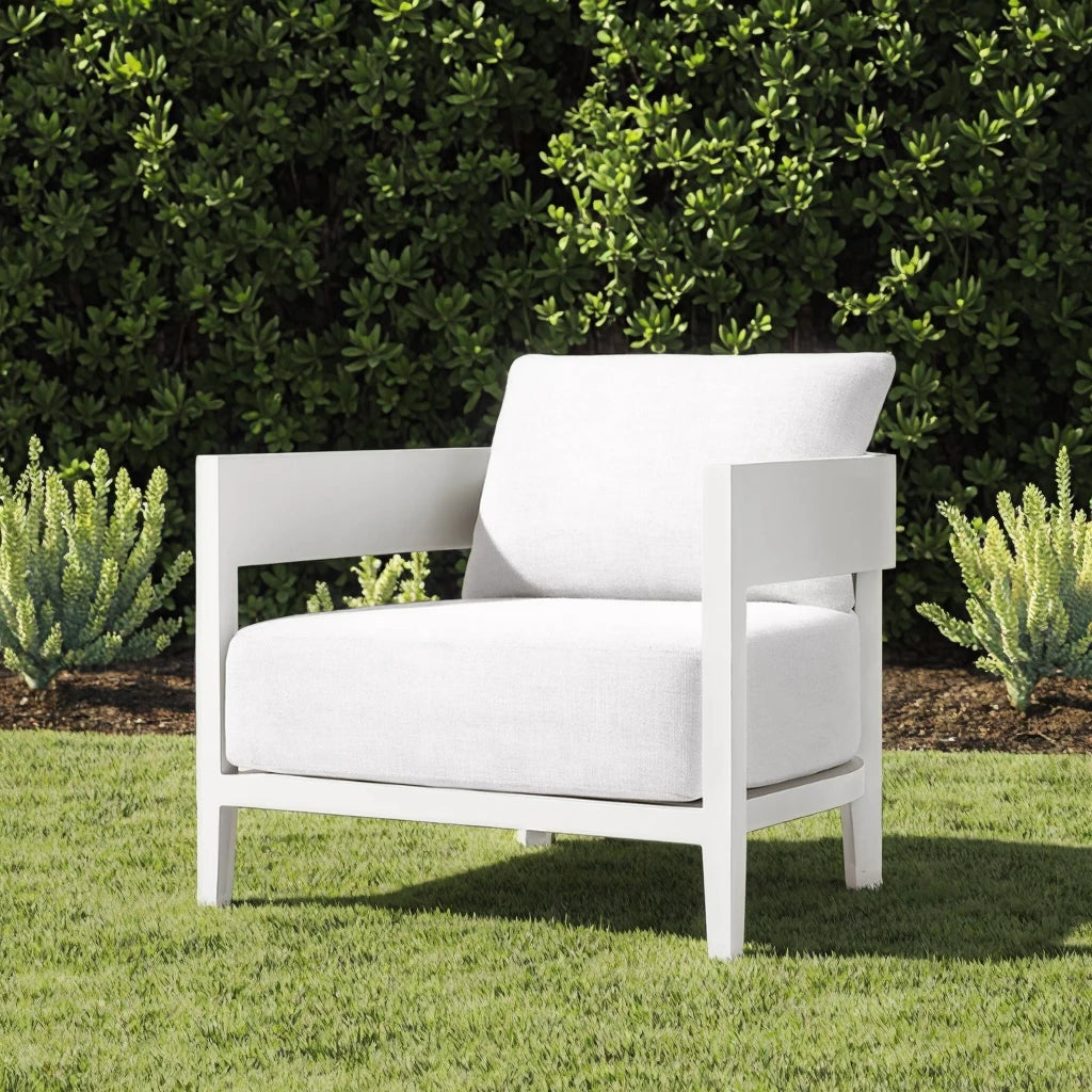 Outdoor Single Sofa Chair Modern Aluminium Alfresco Outdoor Living Australia