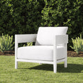 Outdoor Single Sofa Chair Modern Aluminium Alfresco Outdoor Living Australia