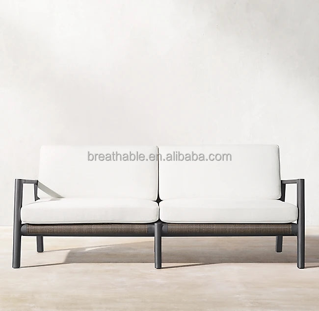 Designer Outdoor Furniture Sofa Set Mixed Materials Rattan Alfresco Outdoor Living Australia