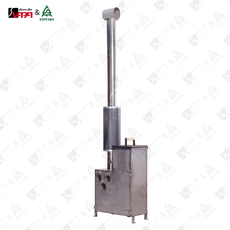 Custom Wood-Burning Stove Stainless Steel for Alfresco Outdoor Living Australia