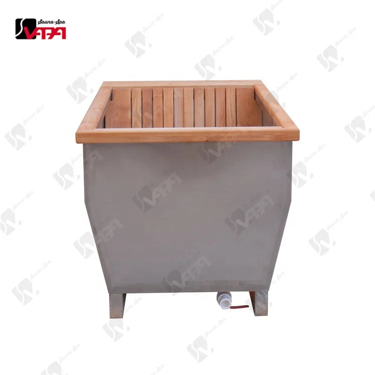 Stainless Steel Cold Plunge Tub Modern Design Alfresco Outdoor Living Australia