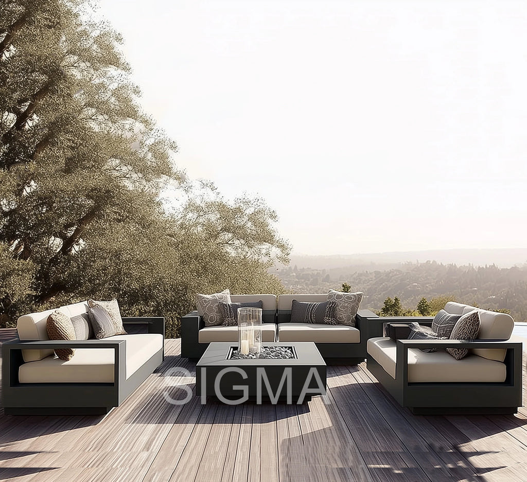 Custom Outdoor Furniture Sofa Set Contemporary Alfresco Outdoor Living Australia