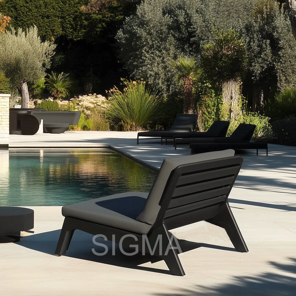 Modern Aluminum Sun Lounger Designer Outdoor Furniture Alfresco Outdoor Living Australia