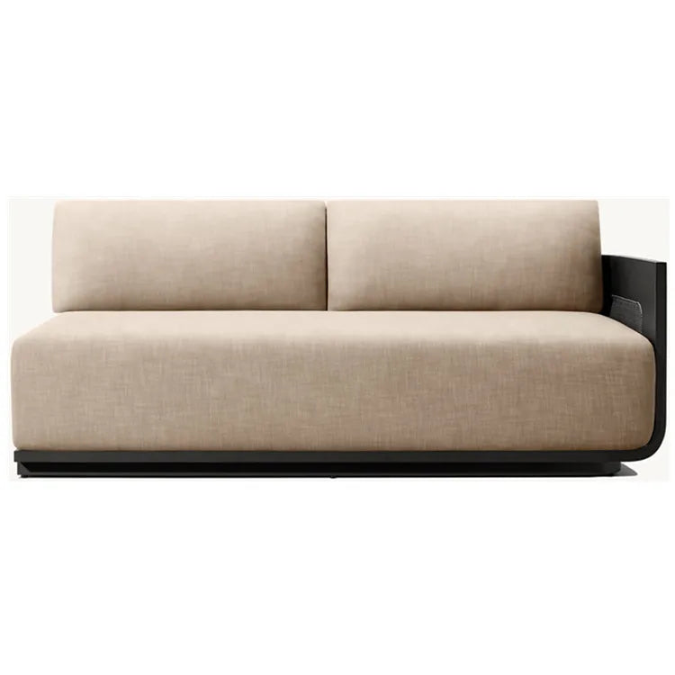 Custom U-Shaped Outdoor Sofa Sectional Set Architectural Aluminium Alfresco Outdoor Living Australia